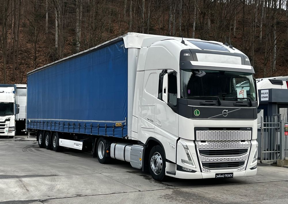Volvo FH500 Mega // 2021 // Zestaw // + Wielton 2017 // SAF // - Тентованный грузовик: фото 1 Volvo FH500 Mega // 2021 // Zestaw // + Wielton 2017 // SAF // - Тентованный грузовик: фото 1