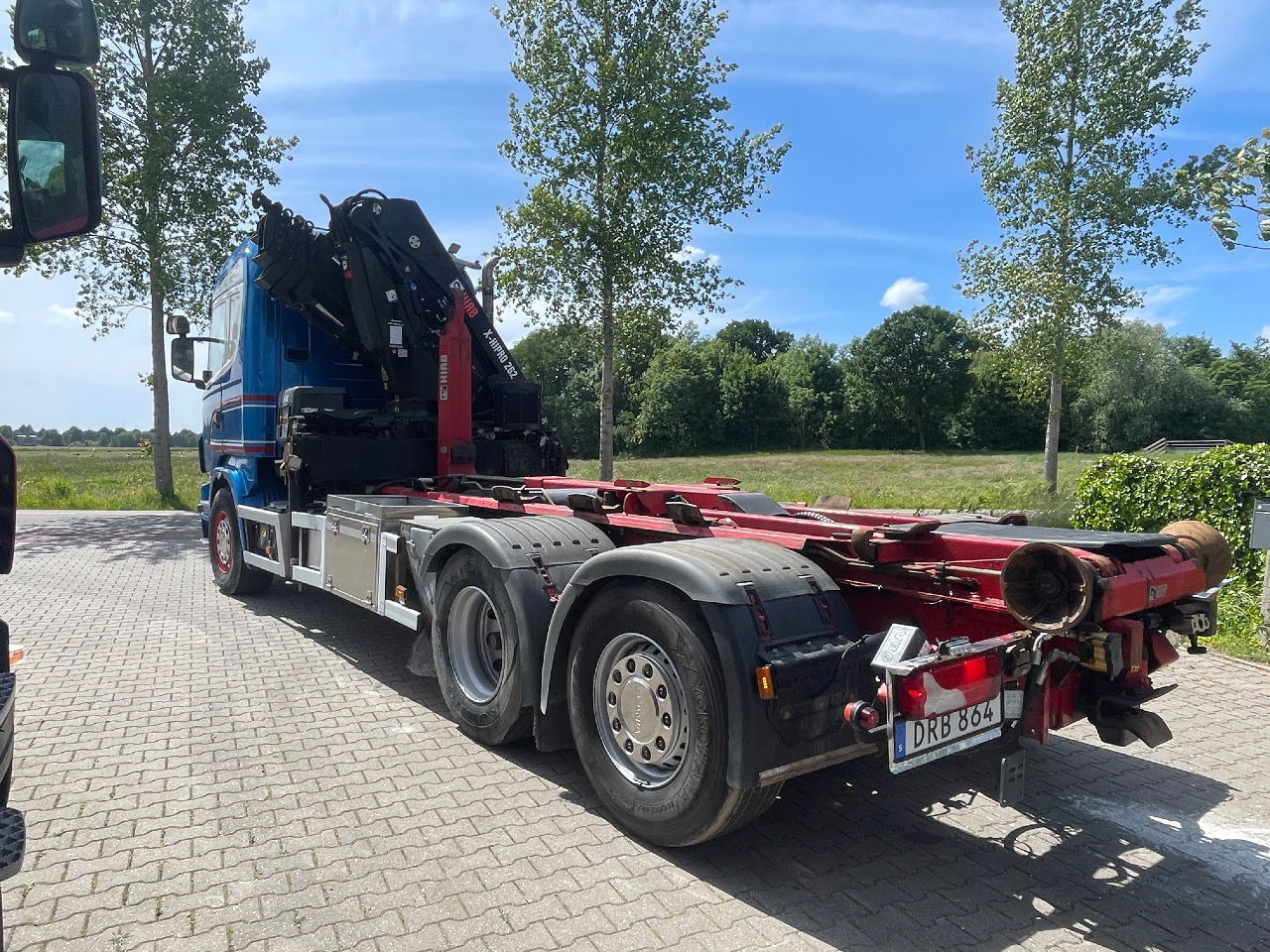 Scania R480 with hiab hookloader and hiab 262 EP5 with remote crane 2019 - Грузовик-контейнеровоз/ Сменный кузов, Автоманипулятор: фото 3 Scania R480 with hiab hookloader and hiab 262 EP5 with remote crane 2019 - Грузовик-контейнеровоз/ Сменный кузов, Автоманипулятор: фото 3