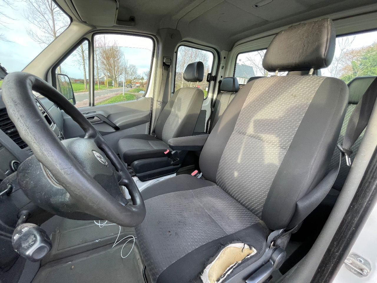 Малотоннажный бортовой грузовик Volkswagen Crafter 46 dubbele cabine: фото 13