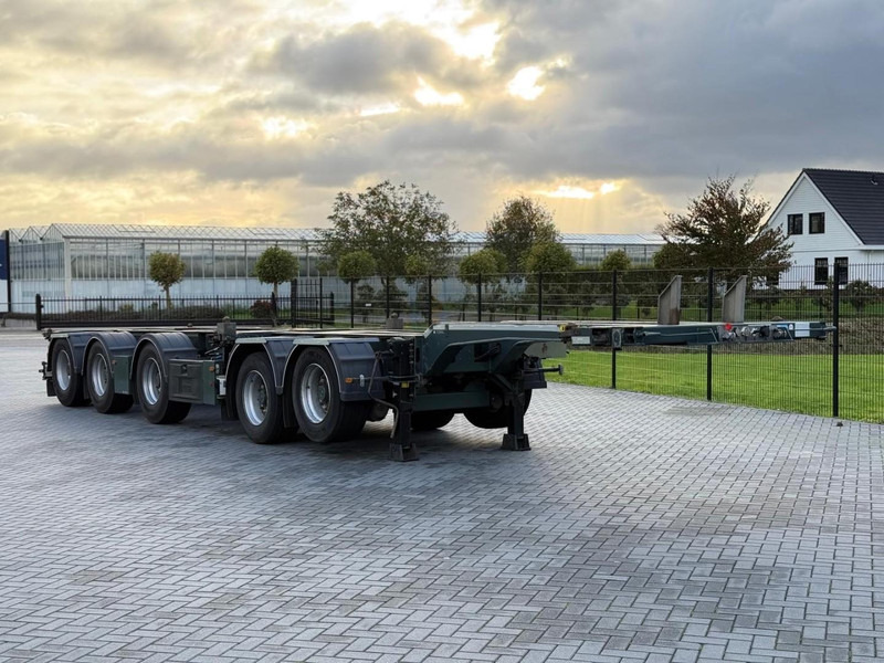 Broshuis 5AKCC GOEDE BANDEN RONDOM, BREEK CHASSIS, GOEDE CONDITIE, CONTAINERS. - Полуприцеп-контейнеровоз/ Сменный кузов: фото 1 Broshuis 5AKCC GOEDE BANDEN RONDOM, BREEK CHASSIS, GOEDE CONDITIE, CONTAINERS. - Полуприцеп-контейнеровоз/ Сменный кузов: фото 1