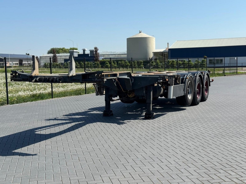 Pacton T3-010 20,40,45 FT, MULTI CHASSIS, APK GEKEURD. - Полуприцеп-контейнеровоз/ Сменный кузов: фото 1 Pacton T3-010 20,40,45 FT, MULTI CHASSIS, APK GEKEURD. - Полуприцеп-контейнеровоз/ Сменный кузов: фото 1