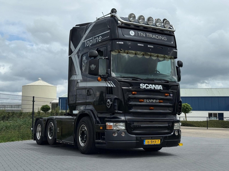 Scania R500 STEERING PUSHER, LEATHER, RETARDER, OPEN EXHAUST. - Тягач: фото 1 Scania R500 STEERING PUSHER, LEATHER, RETARDER, OPEN EXHAUST. - Тягач: фото 1