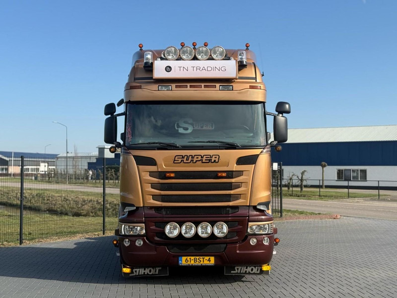 Scania R730 V8 V8, SHOWTRUCK VOLLUCHT, RETARDER, HYDRAULIEK, BOOGIE, ALU WIELEN, LEER. - Тягач: фото 4 Scania R730 V8 V8, SHOWTRUCK VOLLUCHT, RETARDER, HYDRAULIEK, BOOGIE, ALU WIELEN, LEER. - Тягач: фото 4
