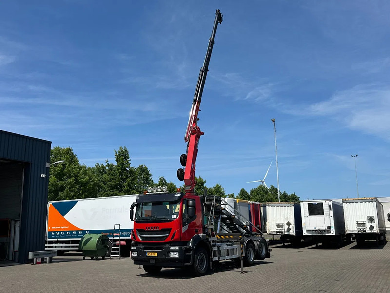 Iveco Stralis 400 6x2 HMF 1720 K3 Kraan Met 24T HTS Kabel Systeem / Rotator / Euro 6 - Тросовый мультилифт, Автоманипулятор: фото 2 Iveco Stralis 400 6x2 HMF 1720 K3 Kraan Met 24T HTS Kabel Systeem / Rotator / Euro 6 - Тросовый мультилифт, Автоманипулятор: фото 2