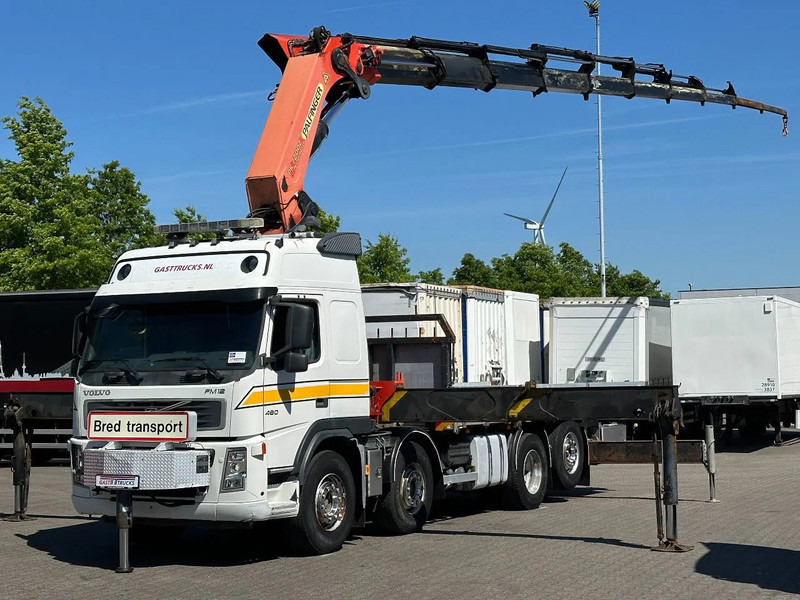 Volvo FM 12.460 8x2 Palinger PK72002 10x Extendable! - Грузовик бортовой/ Платформа, Автоманипулятор: фото 1 Volvo FM 12.460 8x2 Palinger PK72002 10x Extendable! - Грузовик бортовой/ Платформа, Автоманипулятор: фото 1