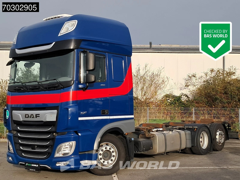 DAF XF 480 6X2 BDF Retarder SSC Lift+Steering Axle Automatic Euro 6 - Грузовик-контейнеровоз/ Сменный кузов: фото 1 DAF XF 480 6X2 BDF Retarder SSC Lift+Steering Axle Automatic Euro 6 - Грузовик-контейнеровоз/ Сменный кузов: фото 1