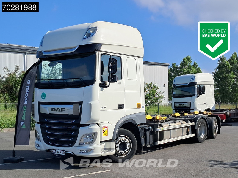 DAF XF 480 6X2 SSC Retarder 2x Tanks Lift+Lenkachse ACC LED - Грузовик-контейнеровоз/ Сменный кузов: фото 1 DAF XF 480 6X2 SSC Retarder 2x Tanks Lift+Lenkachse ACC LED - Грузовик-контейнеровоз/ Сменный кузов: фото 1