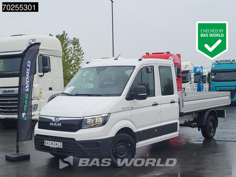 Новый Лёгкий коммерческий автомобиль MAN TGE 3.140 Automatik Pritsche AHK Doppel Kabine Klima Tempomat Pickup A/C Double cabin Towbar Cruise control: фото 1