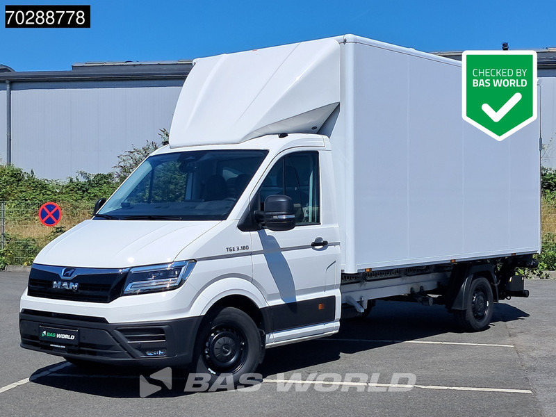 MAN TGE 3.180 Neu! Automatik 2025 Facelift Koffer Ladebordwand Navi Klima Tempomat LED Euro6 21m3 A/C Cruise control - Малотоннажный фургон: фото 1 MAN TGE 3.180 Neu! Automatik 2025 Facelift Koffer Ladebordwand Navi Klima Tempomat LED Euro6 21m3 A/C Cruise control - Малотоннажный фургон: фото 1