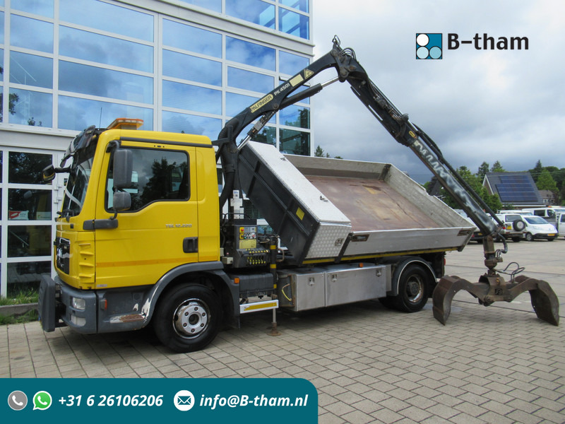 MAN 12.220 4X2 BB EEV + Palfinger PK4501 - Самосвал, Автоманипулятор: фото 1 MAN 12.220 4X2 BB EEV + Palfinger PK4501 - Самосвал, Автоманипулятор: фото 1