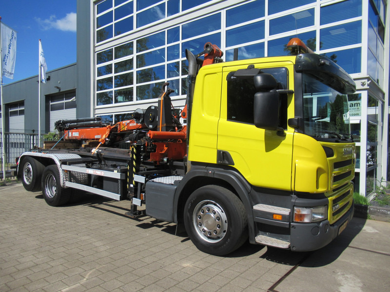 Scania P 340 B 6x2*4 VDL Haak - Kraan ATLAS 206.3E - Крюковой мультилифт, Автоманипулятор: фото 3 Scania P 340 B 6x2*4 VDL Haak - Kraan ATLAS 206.3E - Крюковой мультилифт, Автоманипулятор: фото 3