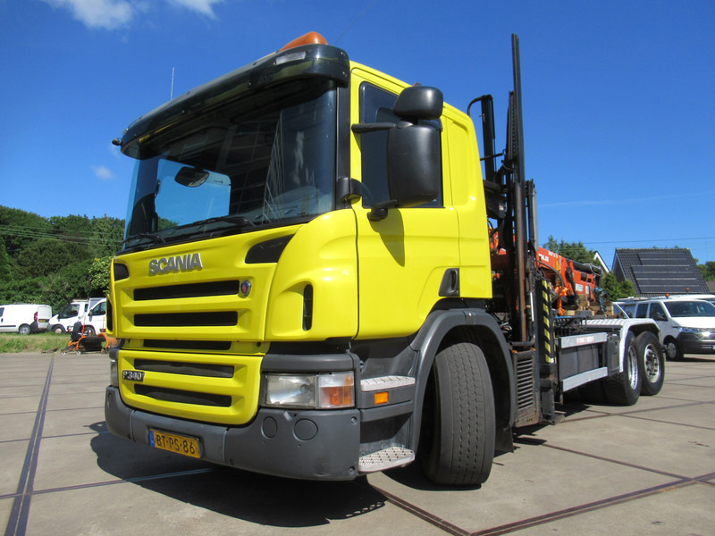 Scania P 340 B 6x2*4 VDL Haak - Kraan ATLAS 206.3E - Крюковой мультилифт, Автоманипулятор: фото 2 Scania P 340 B 6x2*4 VDL Haak - Kraan ATLAS 206.3E - Крюковой мультилифт, Автоманипулятор: фото 2