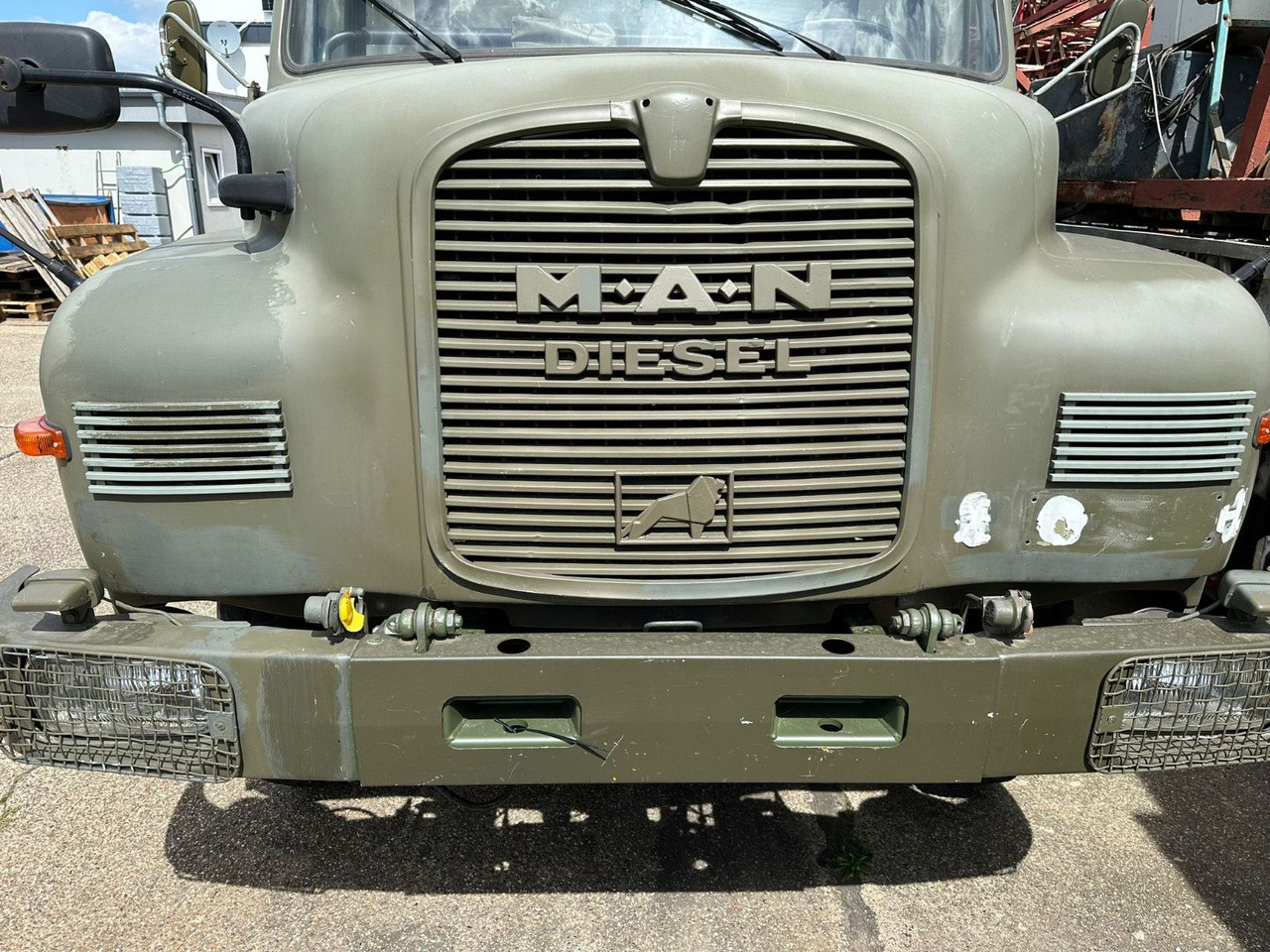 MAN 11.136 HA 4X4*H-zul.*schön*ex belg. Armee - Тентованный фургон: фото 4 MAN 11.136 HA 4X4*H-zul.*schön*ex belg. Armee - Тентованный фургон: фото 4