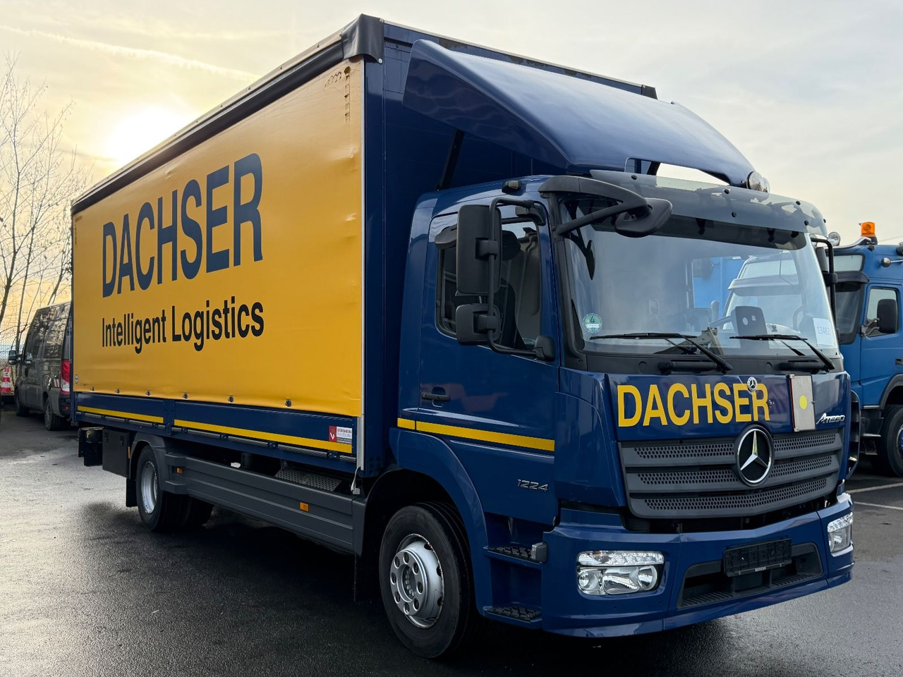 Mercedes-Benz Atego 1224 Edscha, Plane, Lbw, Ahk, Klima, Autom - Тентованный грузовик: фото 1 Mercedes-Benz Atego 1224 Edscha, Plane, Lbw, Ahk, Klima, Autom - Тентованный грузовик: фото 1