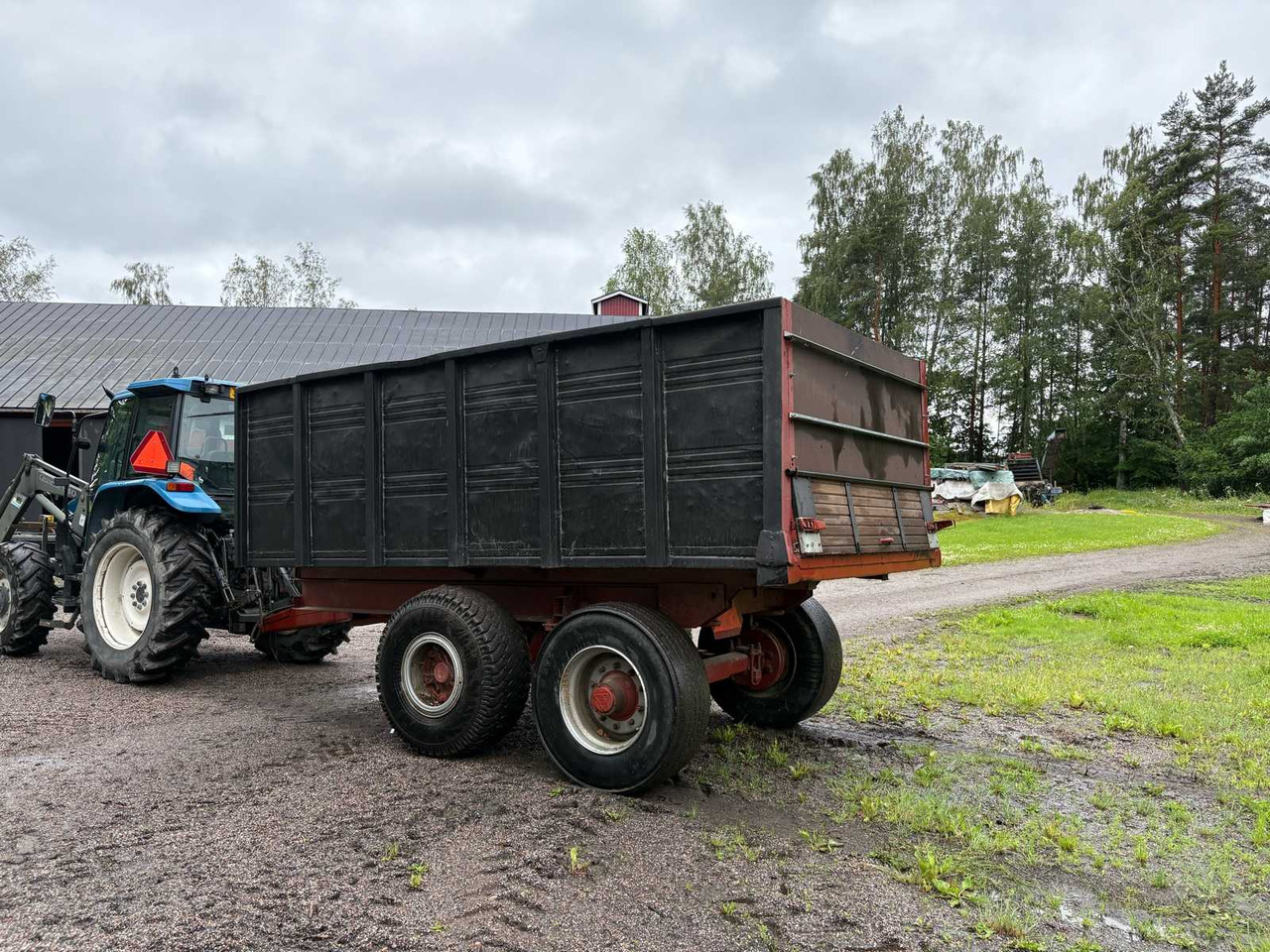 Dump trailer 12 tonnes - Сельскохозяйственный прицеп-самосвал: фото 4 Dump trailer 12 tonnes - Сельскохозяйственный прицеп-самосвал: фото 4
