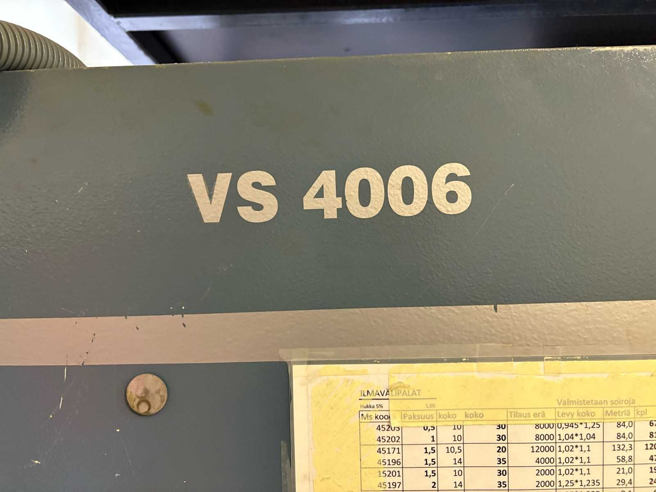 Sheet metal cutter Durma VS 4006 - Металлообрабатывающий станок: фото 4 Sheet metal cutter Durma VS 4006 - Металлообрабатывающий станок: фото 4