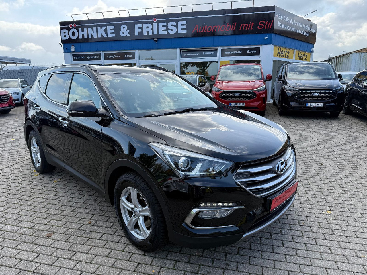 Hyundai Santa Fe blue Premium 4WD XENON LED NAVI LEDER - Внедорожник: фото 1 Hyundai Santa Fe blue Premium 4WD XENON LED NAVI LEDER - Внедорожник: фото 1