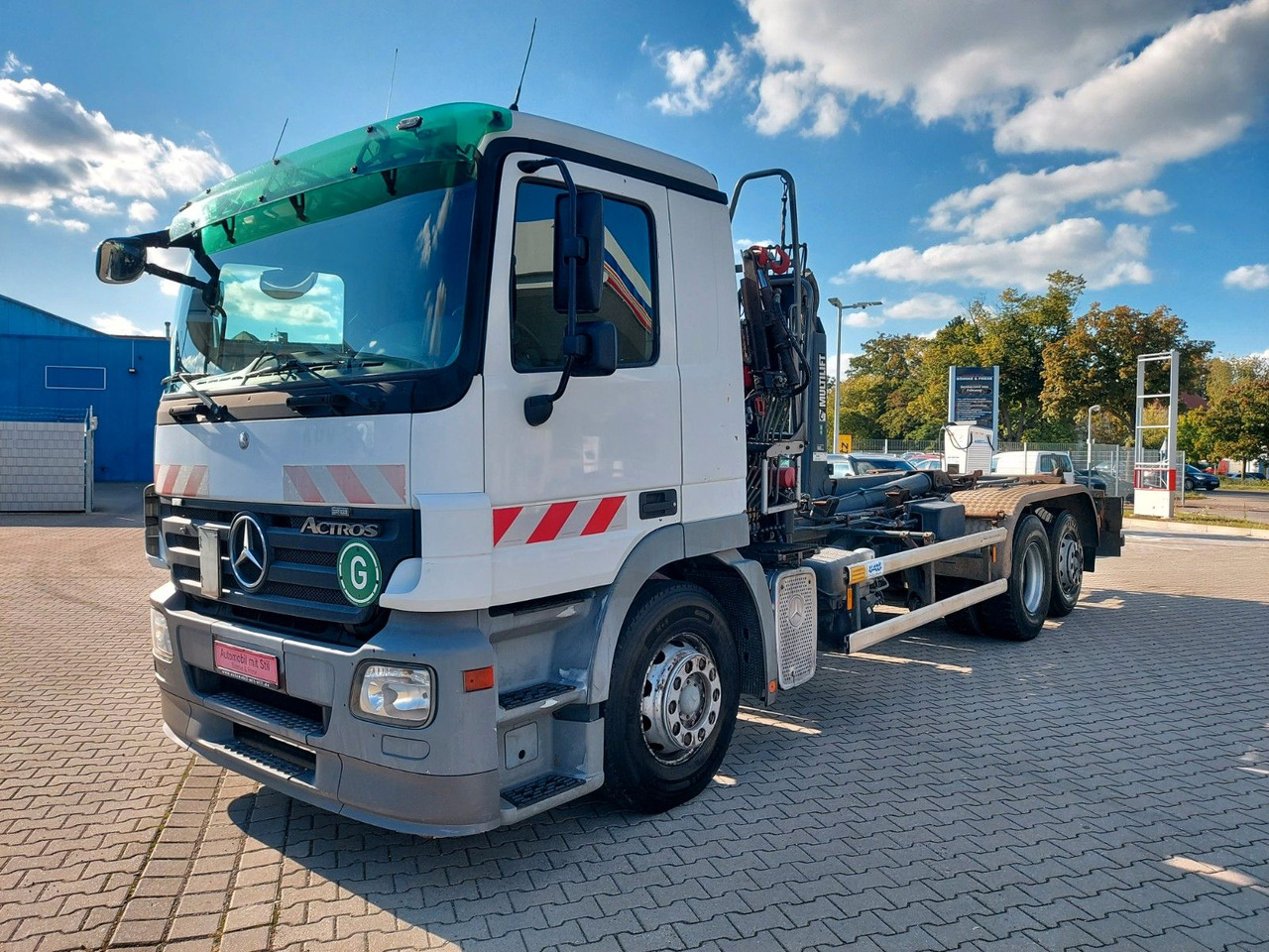 Mercedes-Benz Actros 6-Zyl. 2541 HMF KRAN ABROLLKIPPER - Крюковой мультилифт, Автоманипулятор: фото 3 Mercedes-Benz Actros 6-Zyl. 2541 HMF KRAN ABROLLKIPPER - Крюковой мультилифт, Автоманипулятор: фото 3