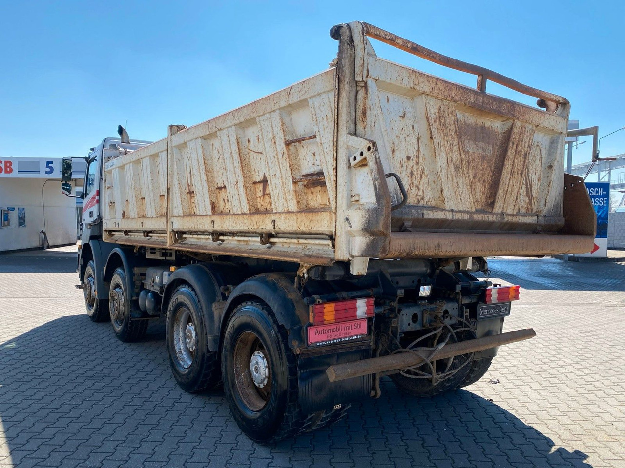 Самосвал Mercedes-Benz Axor 2 C 4-Achser 3243 8x4 KLIMA RETARDER MEILER: фото 6 Самосвал Mercedes-Benz Axor 2 C 4-Achser 3243 8x4 KLIMA RETARDER MEILER: фото 6