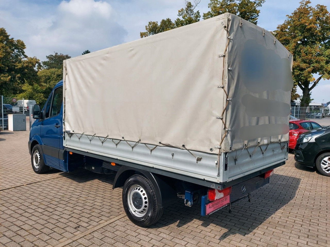 Mercedes-Benz Sprinter II Pritsche 316 Pritsche Plane - Тентованный фургон: фото 4 Mercedes-Benz Sprinter II Pritsche 316 Pritsche Plane - Тентованный фургон: фото 4