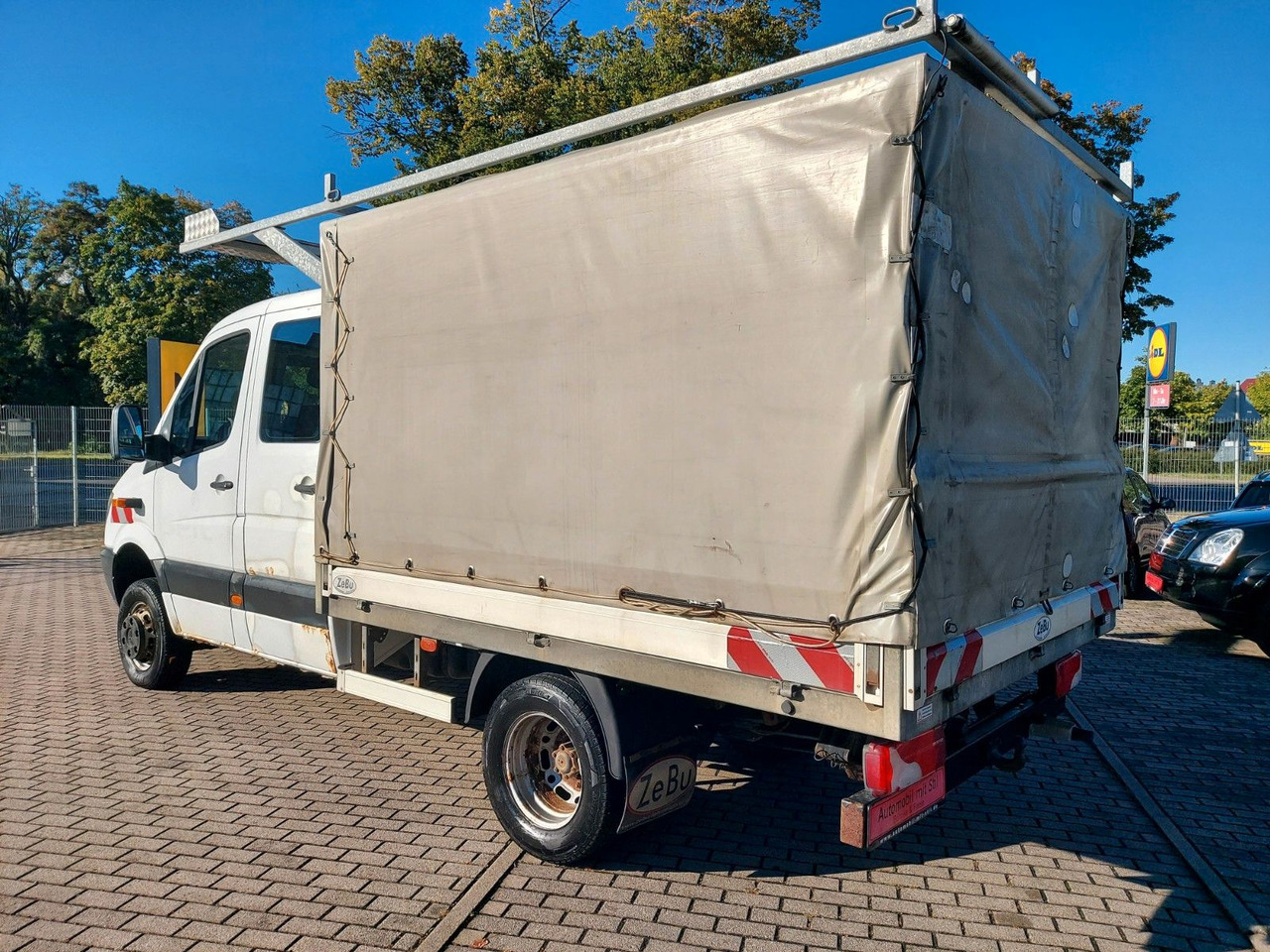 Mercedes-Benz Sprinter II Pritsche DoKa 516 4X4 Plane 6 Sitze - Тентованный фургон, Грузопассажирский фургон: фото 4 Mercedes-Benz Sprinter II Pritsche DoKa 516 4X4 Plane 6 Sitze - Тентованный фургон, Грузопассажирский фургон: фото 4