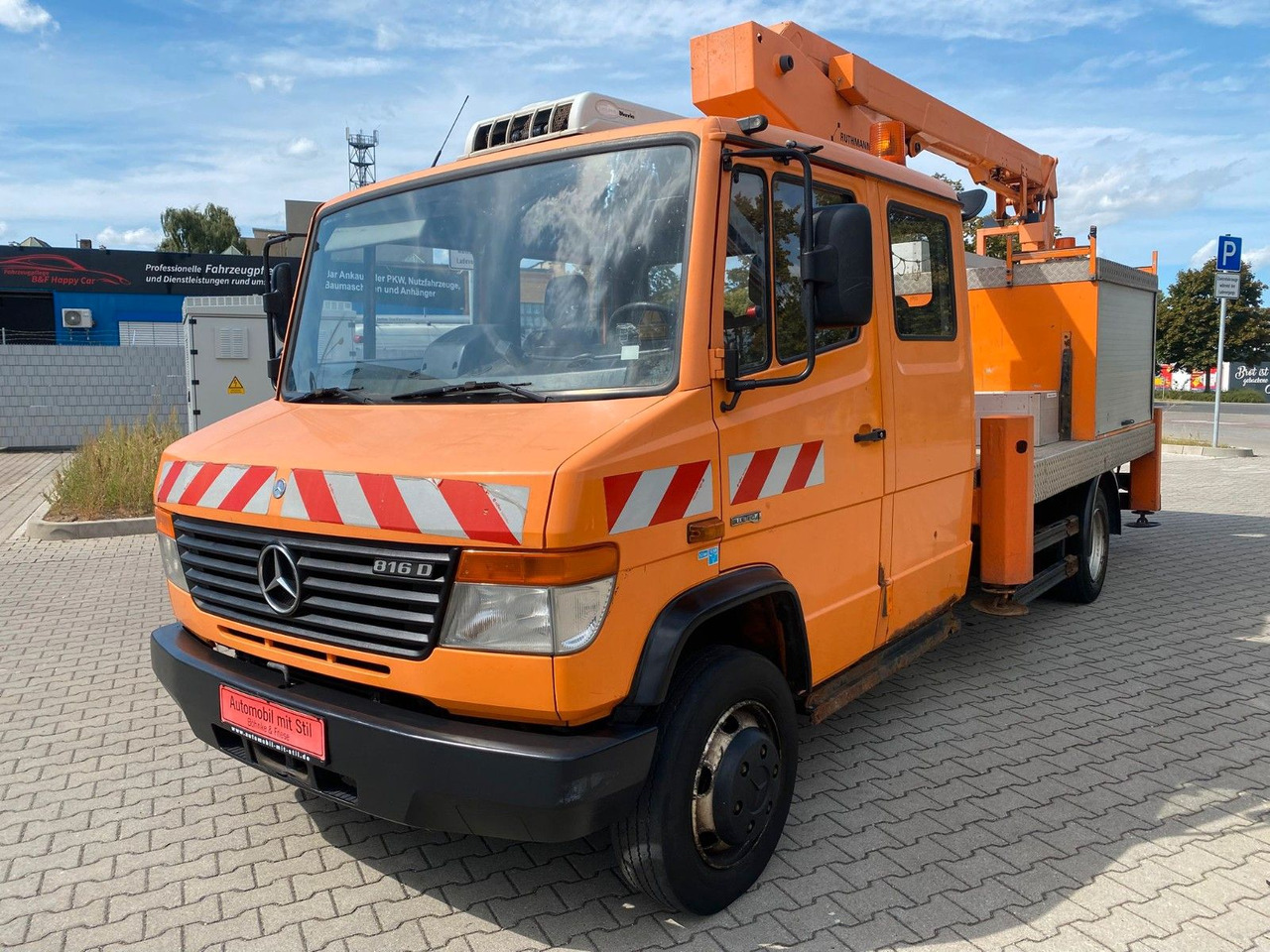 Mercedes-Benz VARIO 816D 4x4 HUB Steiger Ruthmann K130 - Грузовик с подъемником: фото 5 Mercedes-Benz VARIO 816D 4x4 HUB Steiger Ruthmann K130 - Грузовик с подъемником: фото 5