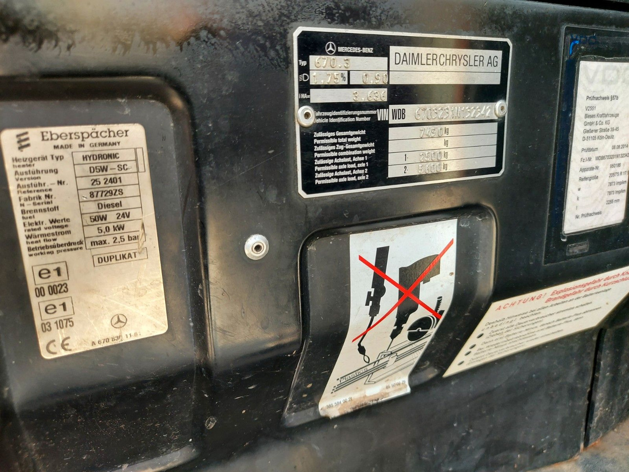 Mercedes-Benz VARIO 816D 4x4 HUB Steiger Ruthmann K130 - Грузовик с подъемником: фото 3 Mercedes-Benz VARIO 816D 4x4 HUB Steiger Ruthmann K130 - Грузовик с подъемником: фото 3