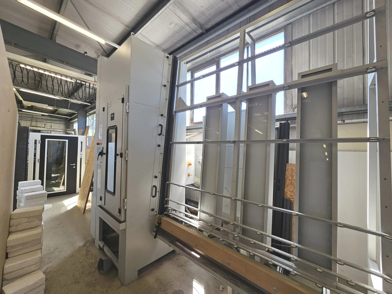 1 Stk. Glasscheiben Strahlanlage (MHG) - Станок: фото 1 1 Stk. Glasscheiben Strahlanlage (MHG) - Станок: фото 1