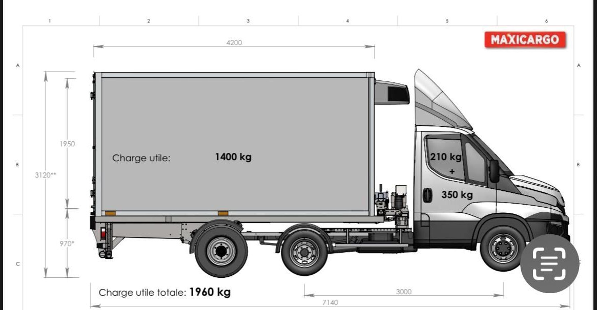 Iveco Daily 35C18 MAXICARGO Kühlkoffer/CARRIER/AC/EU6 - Малотоннажный рефрижератор: фото 5 Iveco Daily 35C18 MAXICARGO Kühlkoffer/CARRIER/AC/EU6 - Малотоннажный рефрижератор: фото 5