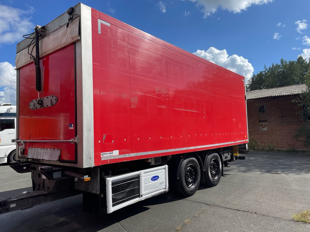 KERSCHER ZAA18 Kühlkoffer/CARRIER/SUPRA900U/LBW - Прицеп-рефрижератор: фото 2 KERSCHER ZAA18 Kühlkoffer/CARRIER/SUPRA900U/LBW - Прицеп-рефрижератор: фото 2