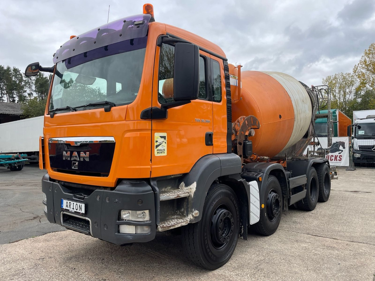 MAN TGS 32.360 8x4 BB Betonmischer/CIFA/SL9/9m3/EU4 - Автобетоносмеситель: фото 3 MAN TGS 32.360 8x4 BB Betonmischer/CIFA/SL9/9m3/EU4 - Автобетоносмеситель: фото 3