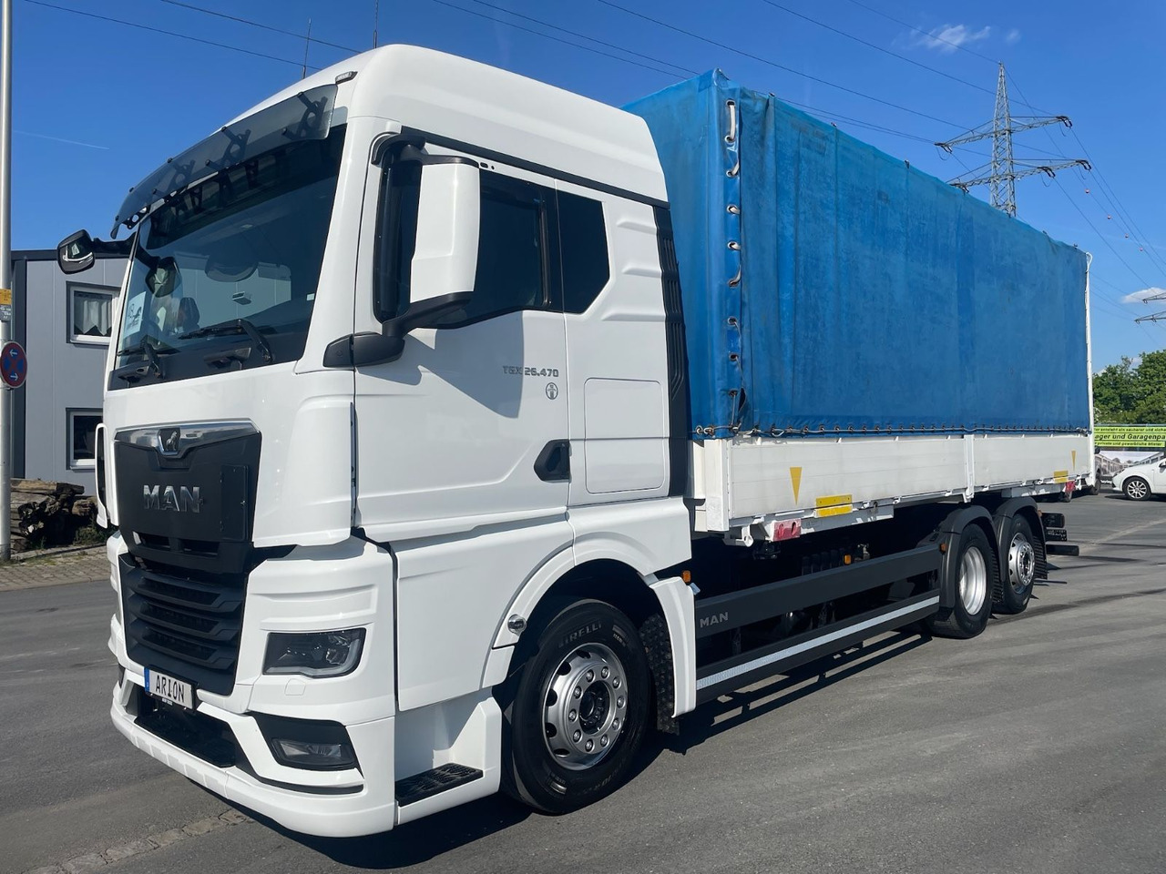 MAN TGX 26.470 6x2-4 LL Pritsche+Plane/BDF/NLA/EU6d - Тентованный грузовик: фото 3 MAN TGX 26.470 6x2-4 LL Pritsche+Plane/BDF/NLA/EU6d - Тентованный грузовик: фото 3