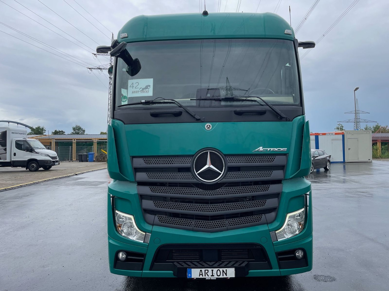 Mercedes-Benz Actros 1845 Pritsche+Plane/Retarder/MirrorCams - Тентованный грузовик: фото 2 Mercedes-Benz Actros 1845 Pritsche+Plane/Retarder/MirrorCams - Тентованный грузовик: фото 2