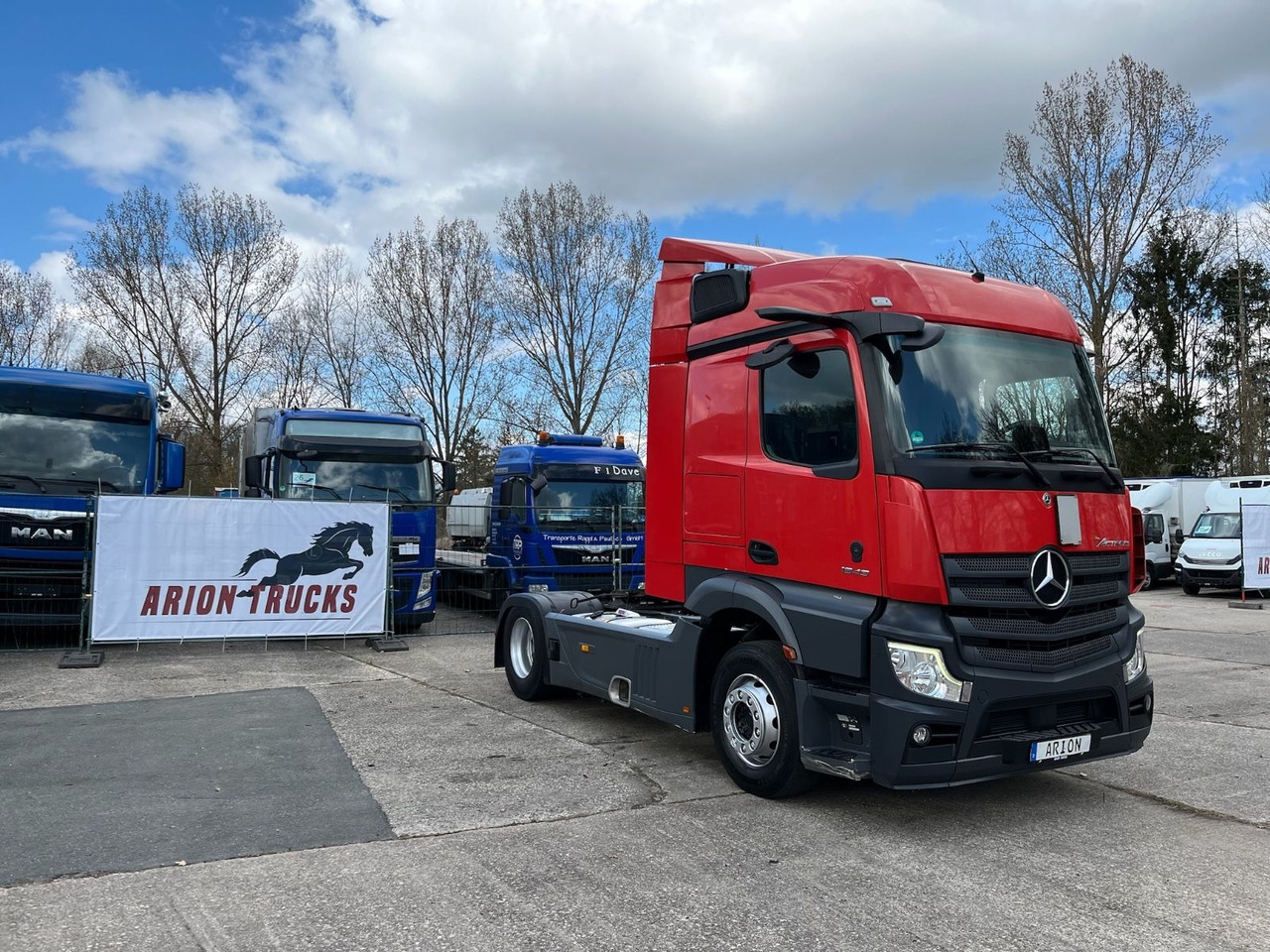Тягач Mercedes-Benz Actros 1843 / Mirror Cam / Spoilers / MJ 2021: фото 1