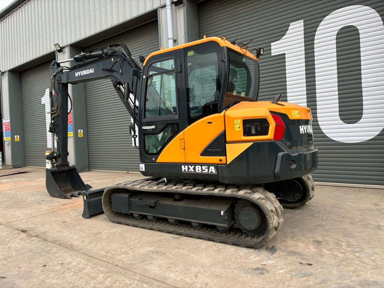 Hyundai HX85A - Мини-экскаватор: фото 3 Hyundai HX85A - Мини-экскаватор: фото 3