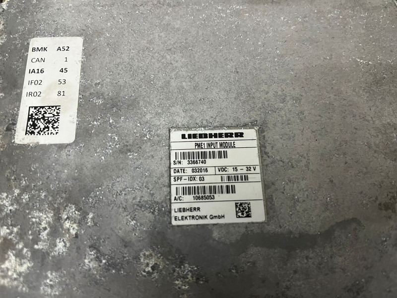 Liebherr - Блок управления: фото 2 Liebherr - Блок управления: фото 2