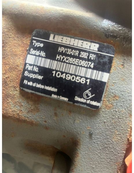 Liebherr R974B / R974 / R974 Li / A974B - Гидравлический насос: фото 4 Liebherr R974B / R974 / R974 Li / A974B - Гидравлический насос: фото 4