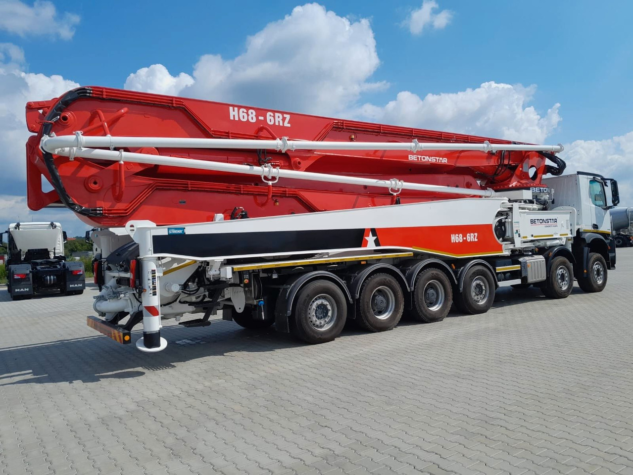 Mercedes-Benz AROCS 4451 BETONSTAR H68.20-6RZ - Автобетононасос: фото 4 Mercedes-Benz AROCS 4451 BETONSTAR H68.20-6RZ - Автобетононасос: фото 4