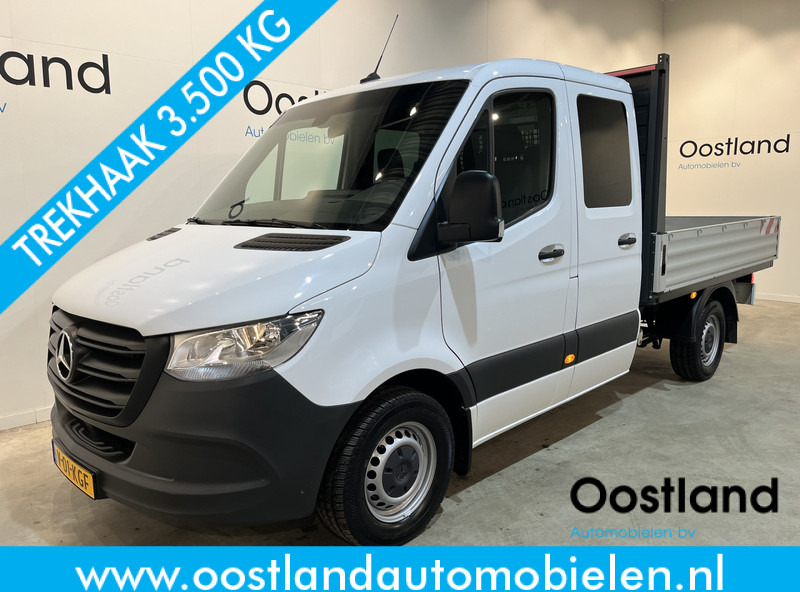 Mercedes-Benz Sprinter 315 CDI L2 RWD DC Dubbel Cabine Open Laadbak / Euro 6 / Trekhaak 3500 KG / Airco / 12.000 KM !! / BPM VRIJ !! - Малотоннажный бортовой грузовик, Грузопассажирский фургон: фото 1 Mercedes-Benz Sprinter 315 CDI L2 RWD DC Dubbel Cabine Open Laadbak / Euro 6 / Trekhaak 3500 KG / Airco / 12.000 KM !! / BPM VRIJ !! - Малотоннажный бортовой грузовик, Грузопассажирский фургон: фото 1