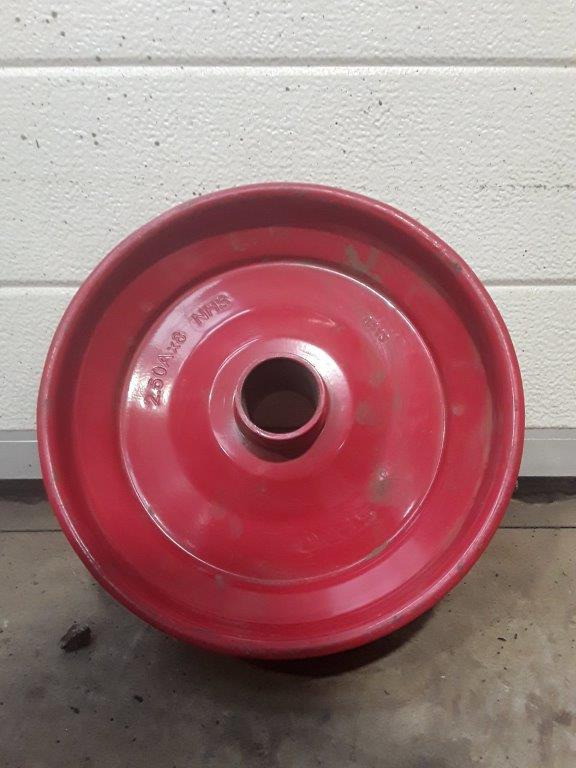 2.5X8 Red Rim - Колесный диск: фото 2 2.5X8 Red Rim - Колесный диск: фото 2