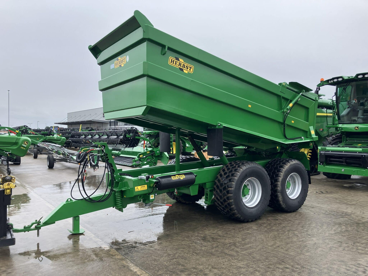 Herbst 20T Dump Trailer - Сельскохозяйственный прицеп: фото 1 Herbst 20T Dump Trailer - Сельскохозяйственный прицеп: фото 1