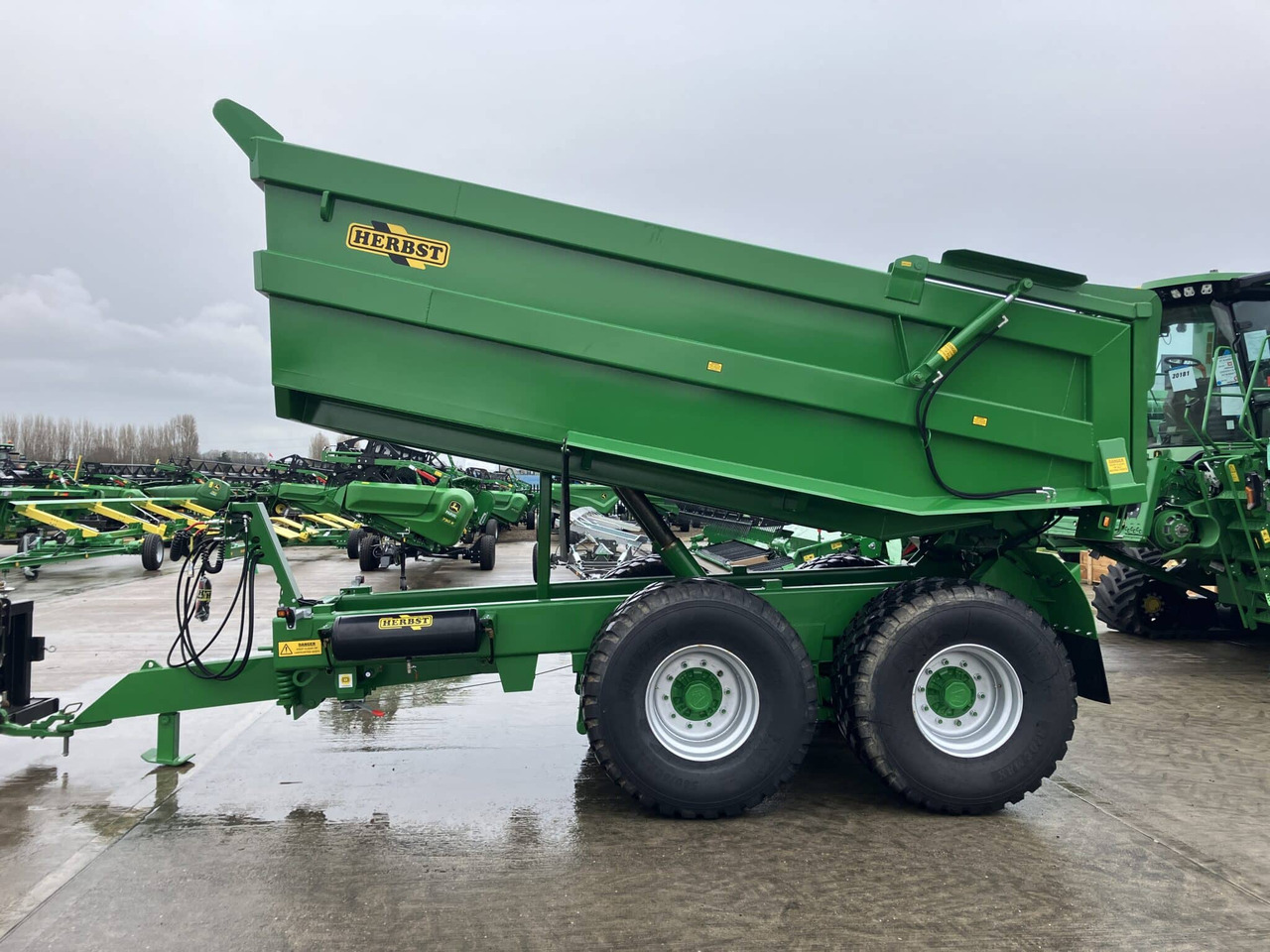 Herbst 20T Dump Trailer - Сельскохозяйственный прицеп: фото 2 Herbst 20T Dump Trailer - Сельскохозяйственный прицеп: фото 2