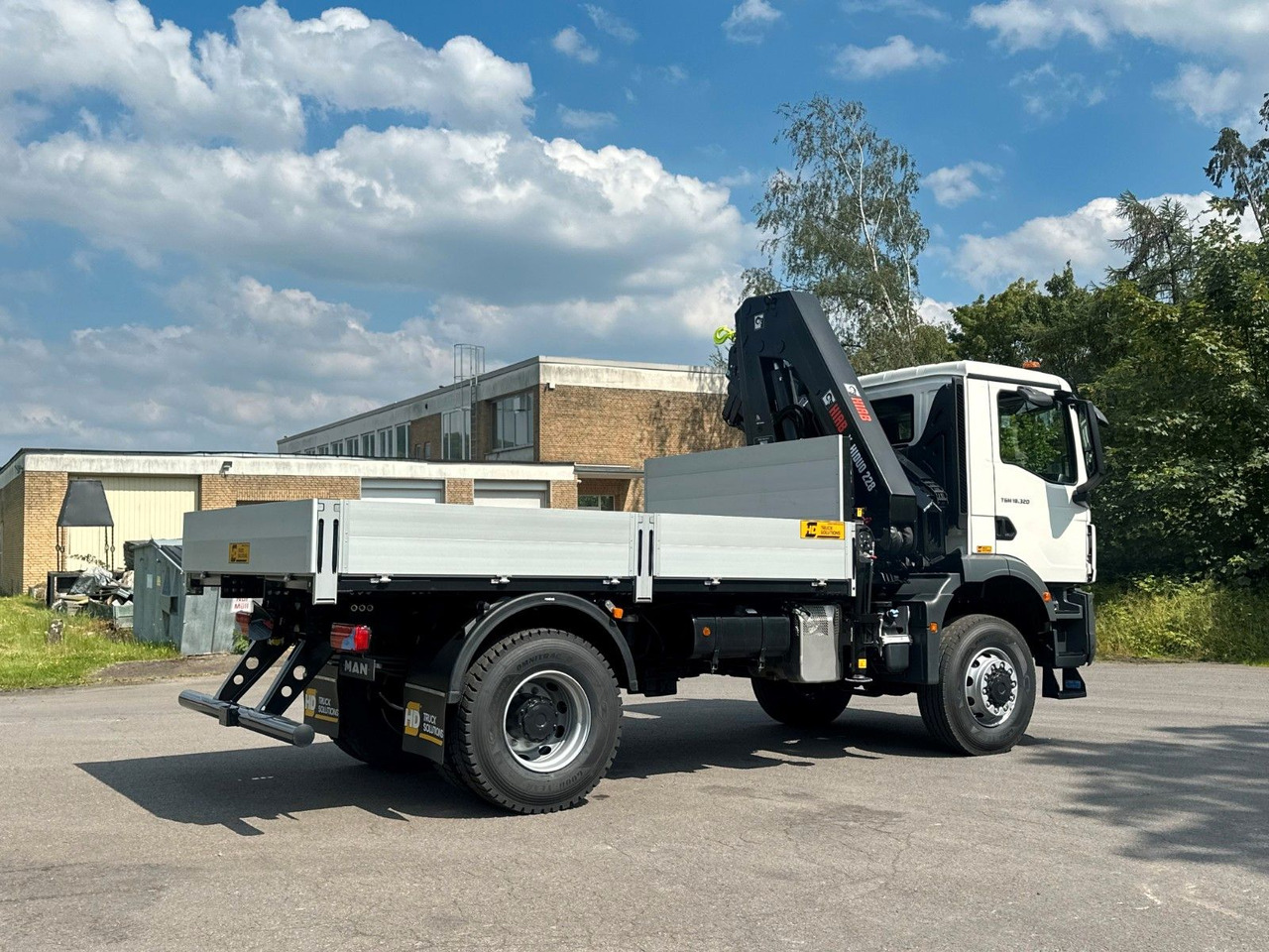 Автоманипулятор MAN TGM 18.320 4x4 Euro 6e Pritsche Hiab 228-4 Kran: фото 14