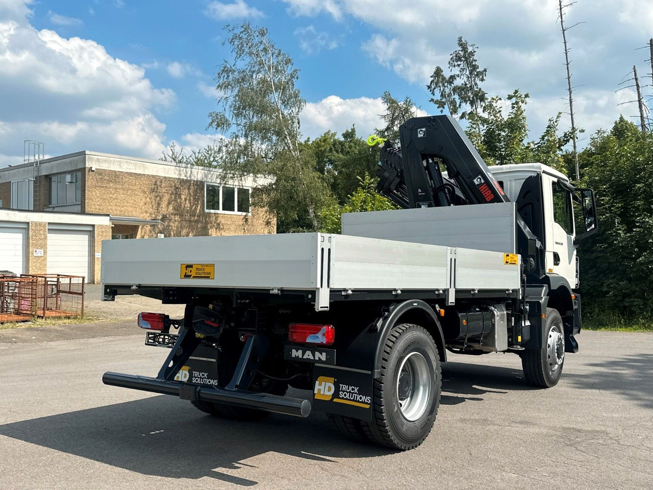 Автоманипулятор MAN TGM 18.320 4x4 Euro 6e Pritsche Hiab 228-4 Kran: фото 10