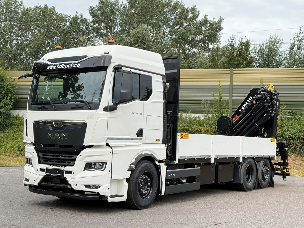 MAN TGX 26.520 TG3 Retarder / 6X2 Hiab 548 E 8 - Автоманипулятор: фото 3 MAN TGX 26.520 TG3 Retarder / 6X2 Hiab 548 E 8 - Автоманипулятор: фото 3