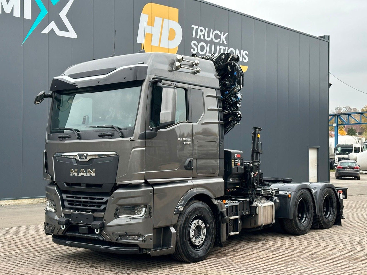 MAN TGX 26.580 6x4 Kran Hiab 302-6 + Jib-4 - Тягач: фото 2 MAN TGX 26.580 6x4 Kran Hiab 302-6 + Jib-4 - Тягач: фото 2