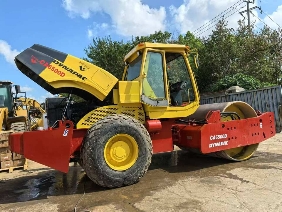 Used Original  Road Roller DYNAPAC CA6500D Road Rollers  High Quality Second Hand Construction Machinery - Компактор: фото 3 Used Original  Road Roller DYNAPAC CA6500D Road Rollers  High Quality Second Hand Construction Machinery - Компактор: фото 3