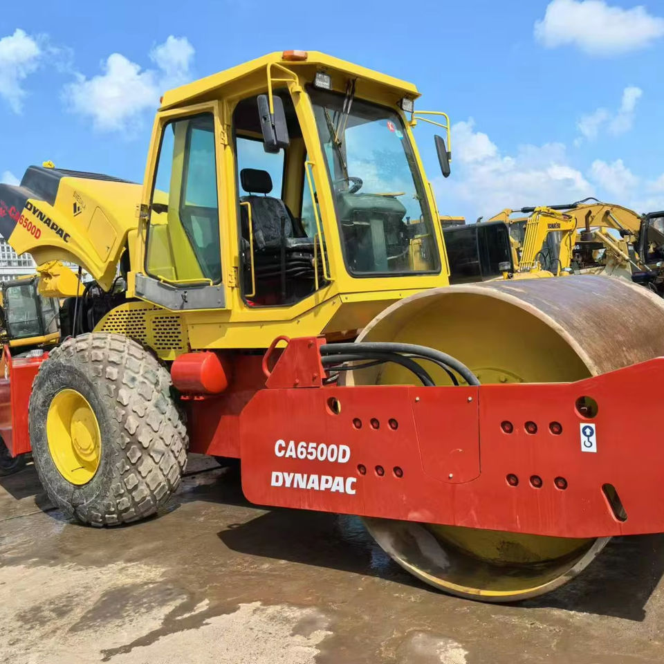 Used Original  Road Roller DYNAPAC CA6500D Road Rollers  High Quality Second Hand Construction Machinery - Компактор: фото 1 Used Original  Road Roller DYNAPAC CA6500D Road Rollers  High Quality Second Hand Construction Machinery - Компактор: фото 1