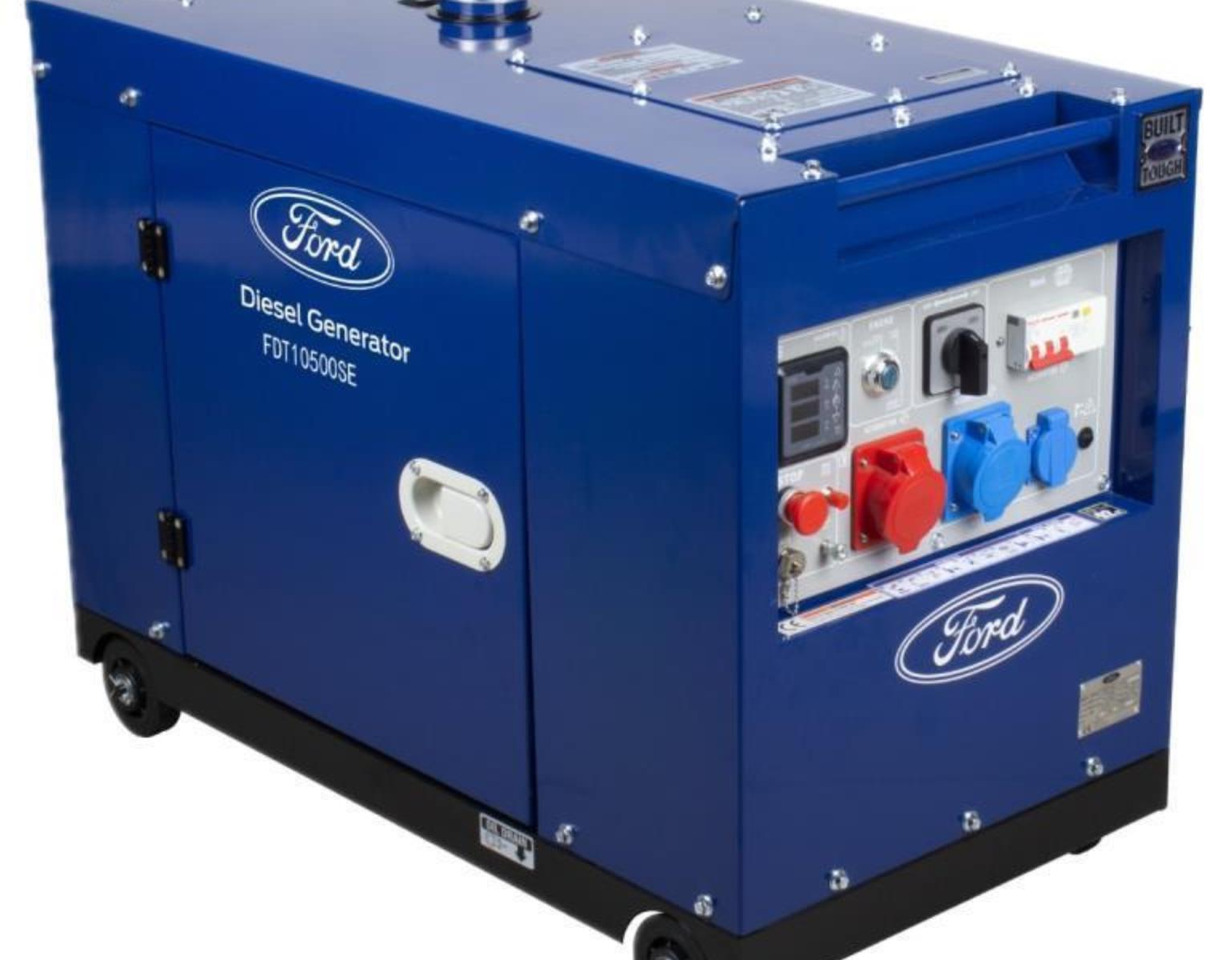 Новый Электрогенератор Ford Diesel Generator 7,9 kVA (Nieuw): фото 1