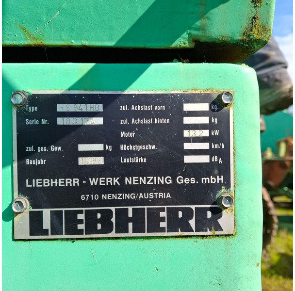 Liebherr HS 841 - Гусеничный кран: фото 1 Liebherr HS 841 - Гусеничный кран: фото 1